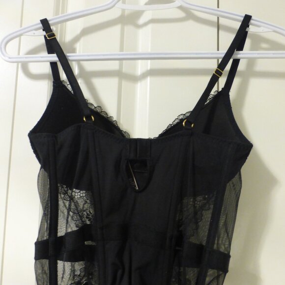VICTORIA'S SECRET black "Very Sexy" love teddy bodysuit - Picture 6 of 8